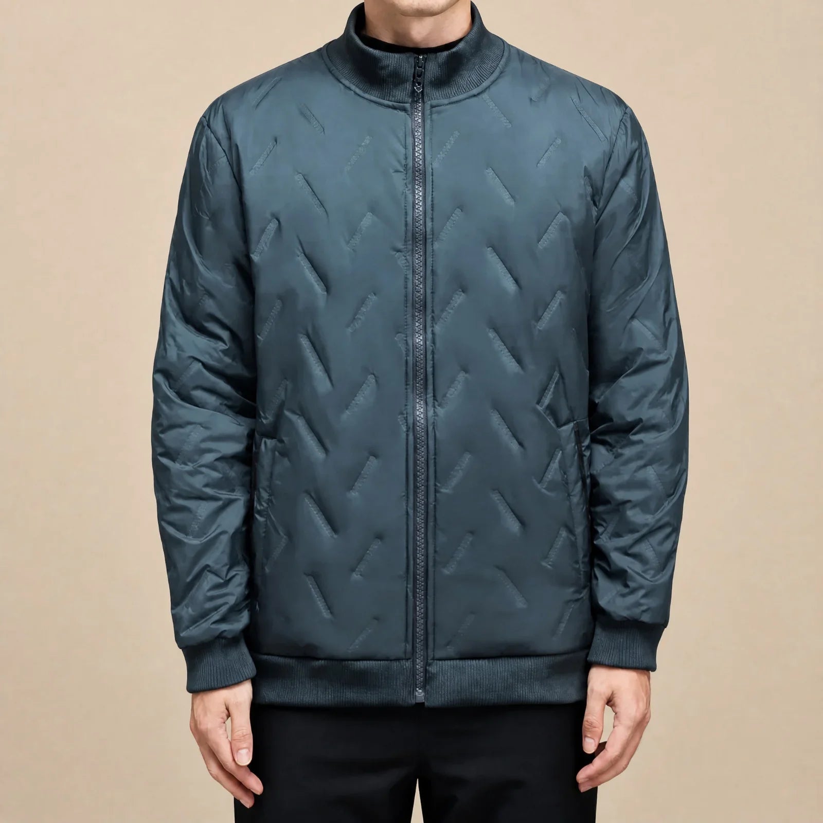 Bergen™ Stepp-Pufferjacke mit flauschigem Sherpa-Futter