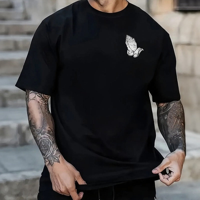 Caleb™ T-Shirt mit Streetwear-Style und Rückenprint