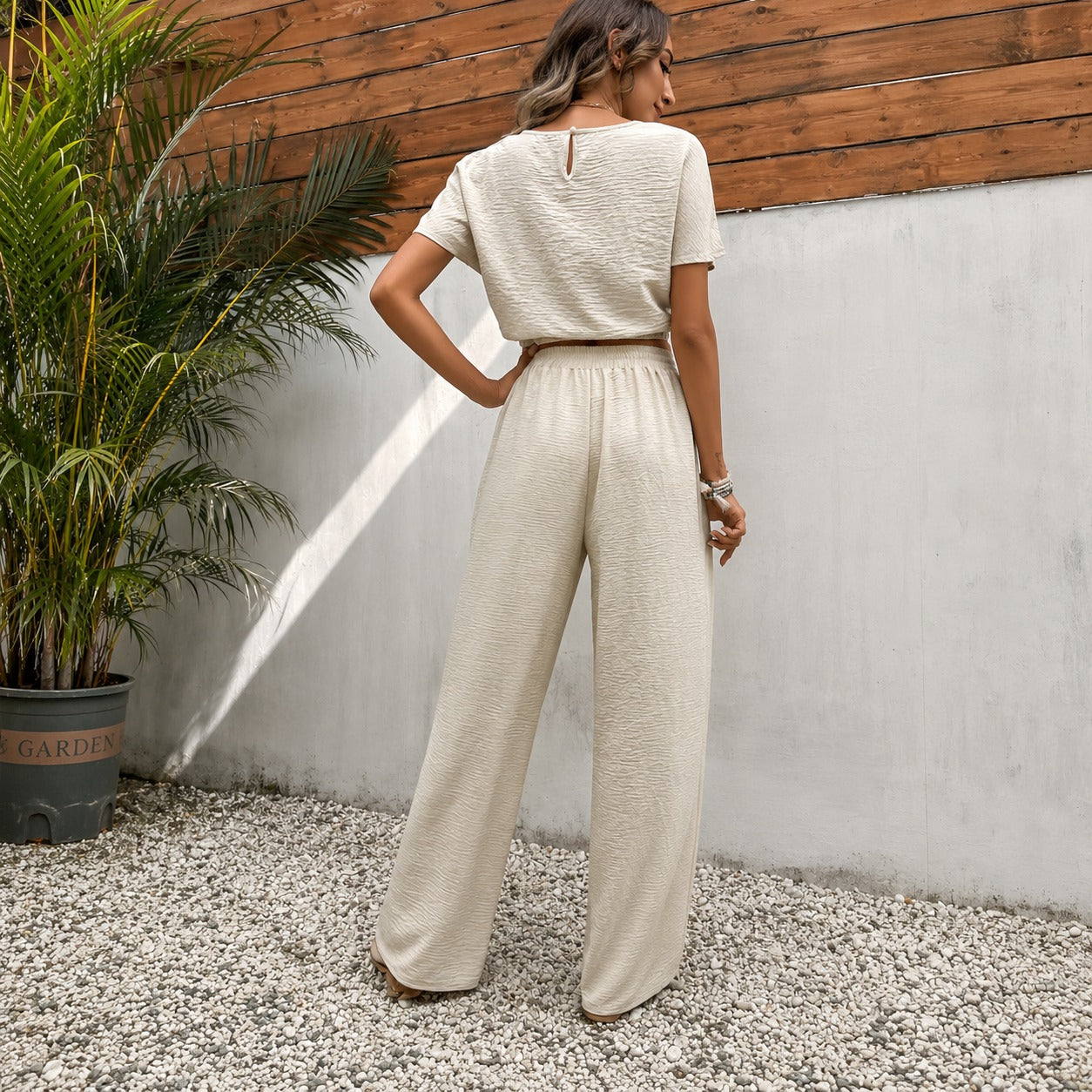 Juliette™ Premium-Viskose-Set mit Cropped-Bluse
