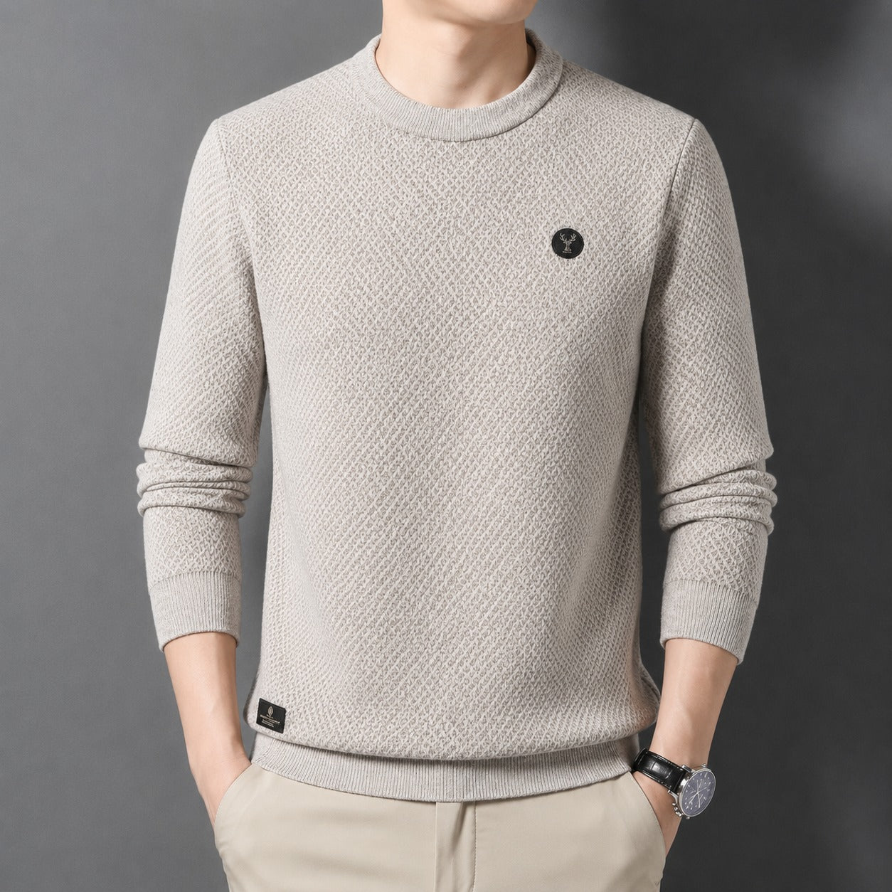 Colorado™ Pullover mit Strukturstrick und Angenehmem Tragegefühl