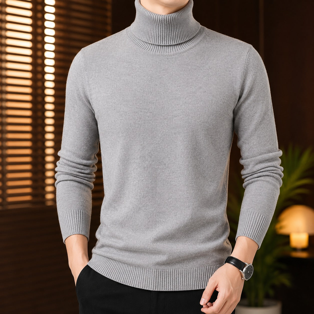 Vermont™ Rollkragenpullover mit Samtweichem Innenfutter
