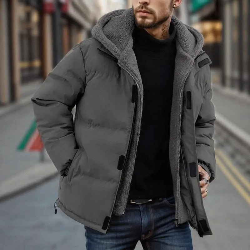 Raven™ Herren-Pufferjacke mit Premium-Steppung und wärmendem Plüschfutter