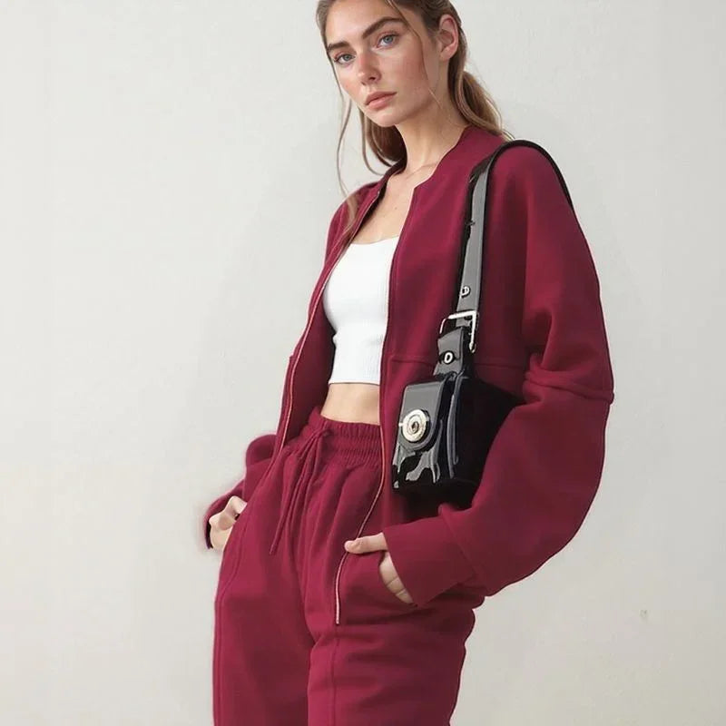 Élan™ Soft Sweatshirt Set mit minimalistischem Design / Moderne Eleganz und erstklassiger Komfort für alle Gelegenheiten!