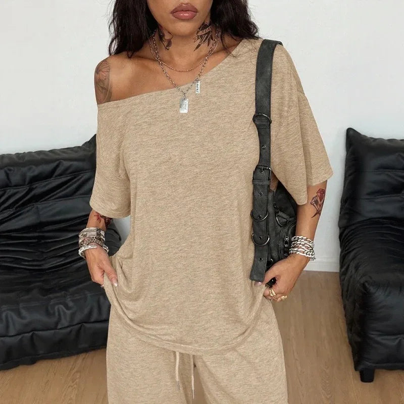 Belmara™ Set mit Lockerem Schnitt und Verstellbarer Taille