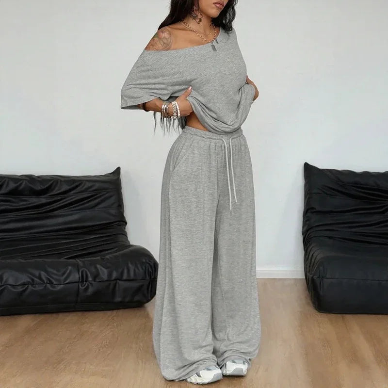 Belmara™ Set mit Lockerem Schnitt und Verstellbarer Taille