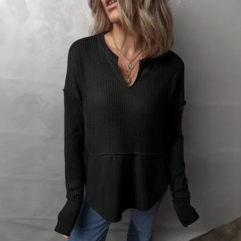 Elowen™-Bluse mit Modernem Schnitt und Lässig-Schickem Stil