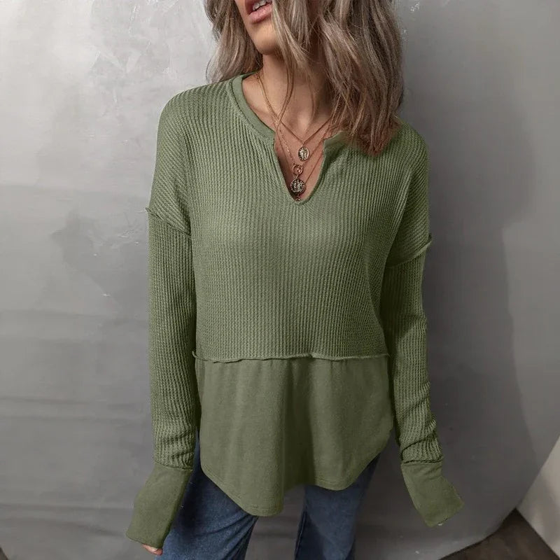 Elowen™-Bluse mit Modernem Schnitt und Lässig-Schickem Stil