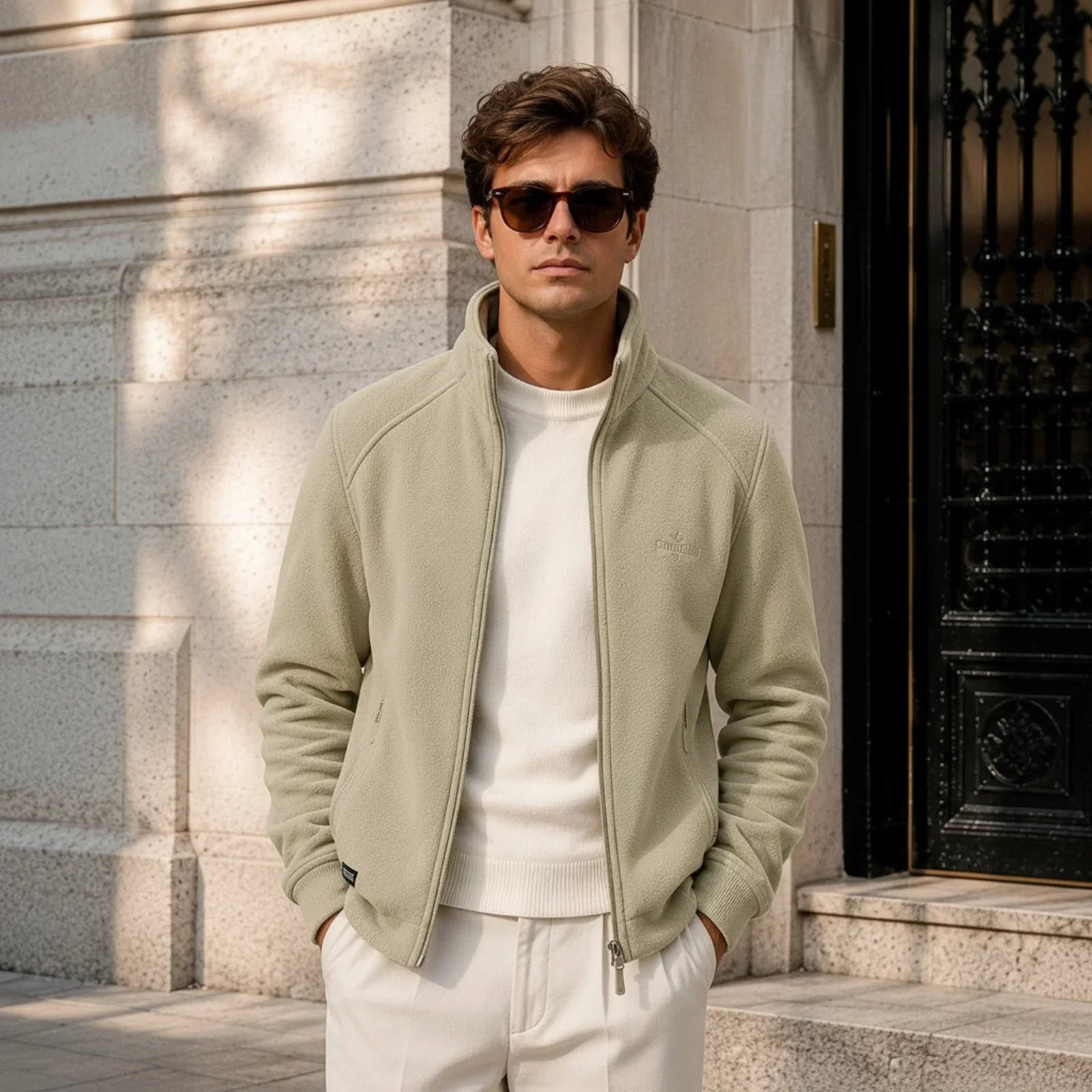 Arven™ Jacke Mit Hohem Kragen Und Lässiger Eleganz