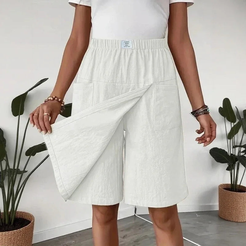 Celenne™ Skort aus Leinen-Baumwolle mit Premium-Komfort