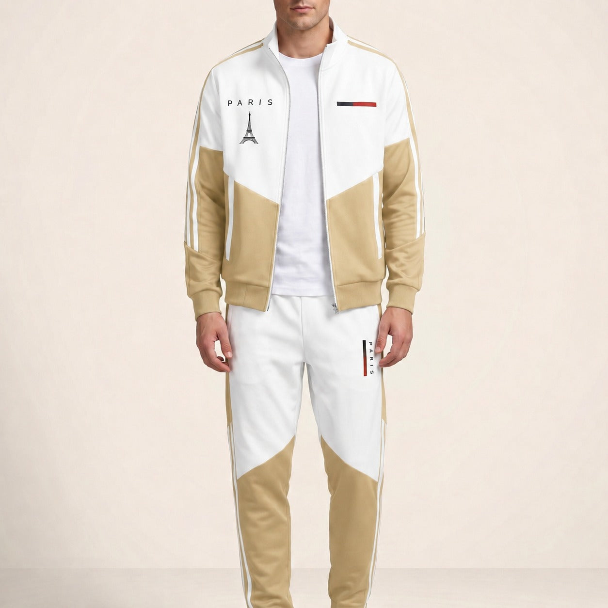 Cassian Paris™ Set mit Stehkragenjacke und Jogginghose