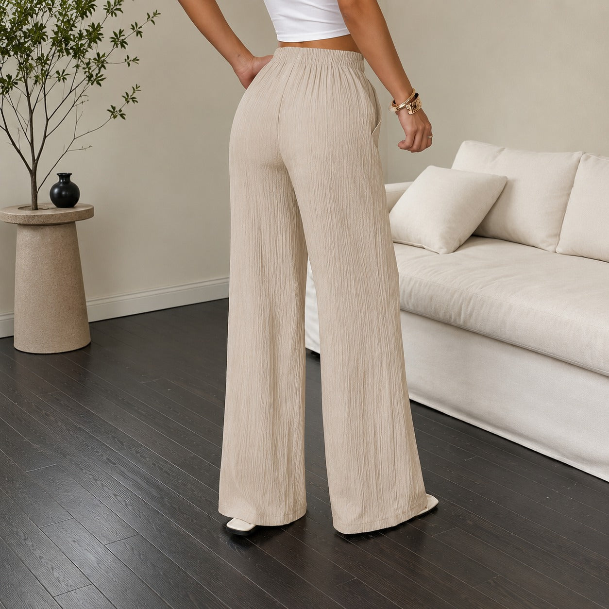 Marelle™ Hose Mit Verstellbarem Bindeband Und Palazzo-Schnitt