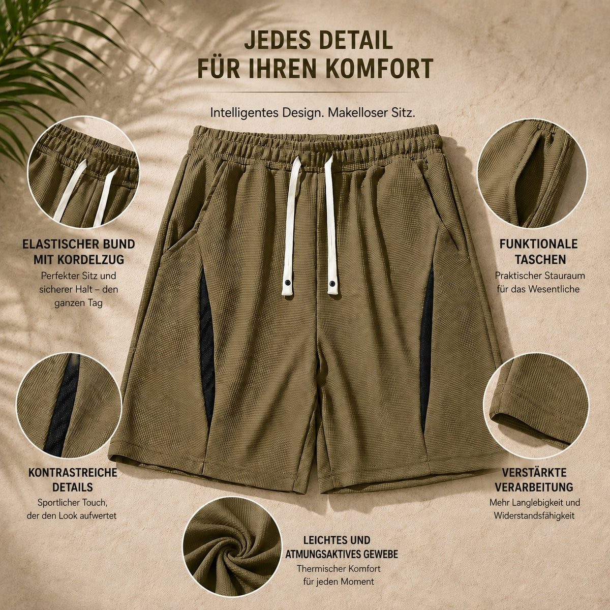 Tjark™ Set mit Kurzarmshirt und Shorts mit verstellbarem Bund