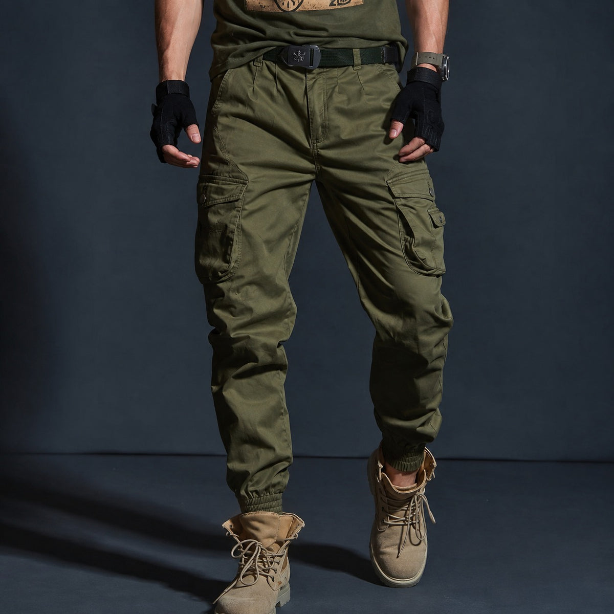 Cargo-Hose Roven™ im Militärisch Inspirierten Tactical-Look mit Jogger-Bündchen