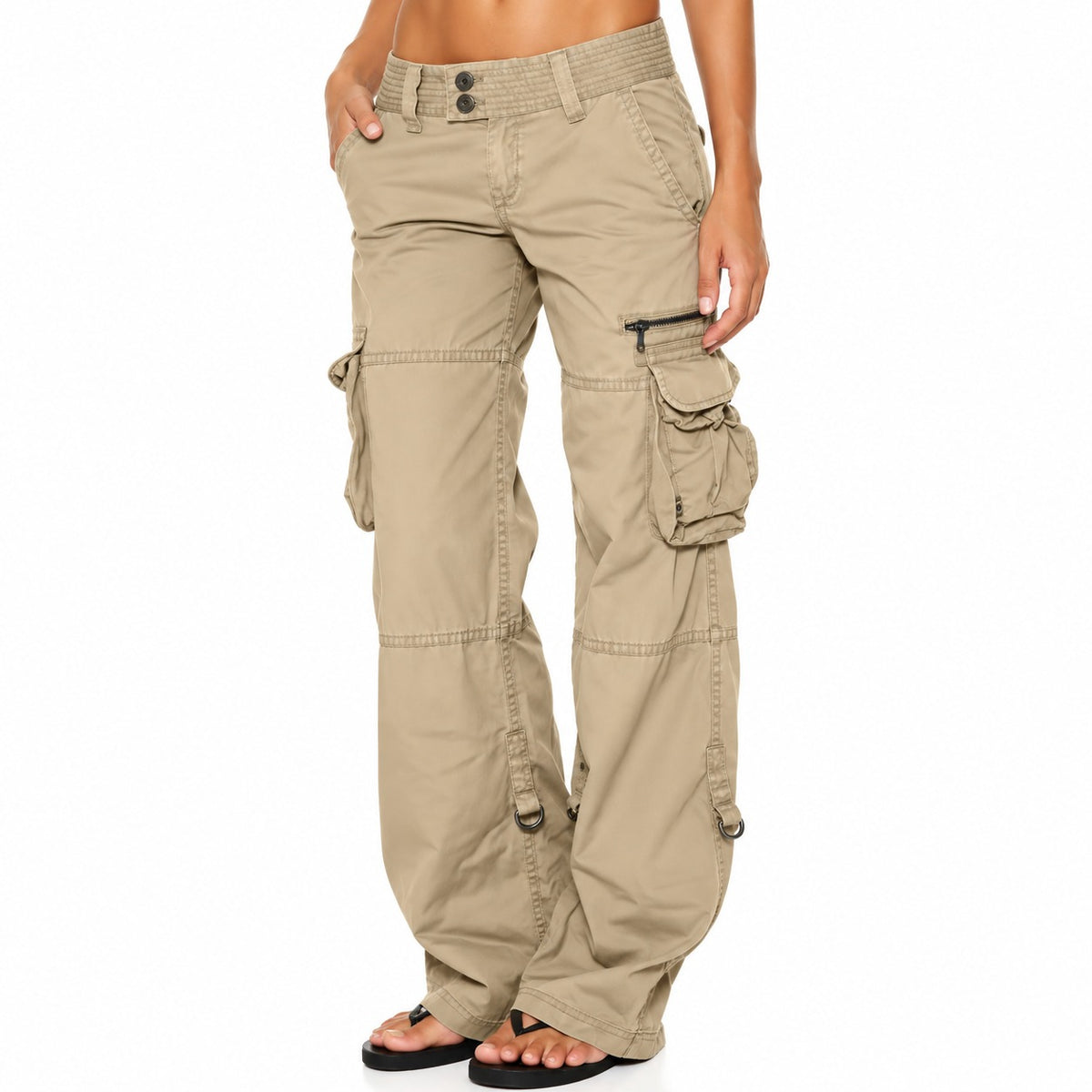 Cargo-Hose Norevia™ mit Praktischen Taschen, Weitem Schnitt und Lässigem Design