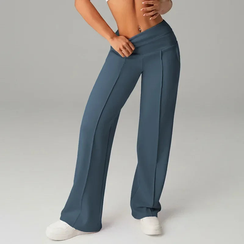 Barcelona™ Damenhose mit hohem, formendem Bund und geradem, lockerem und komfortablem Schnitt