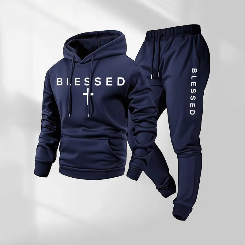 Raban™ Freizeitset mit Kapuzenpullover, Kängurutasche und Jogginghose