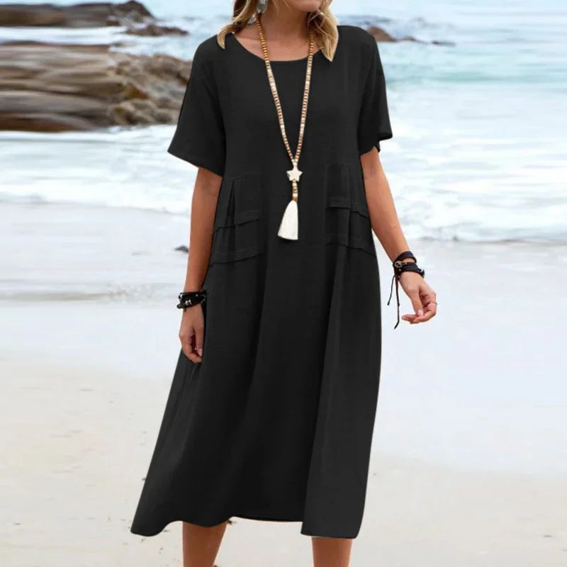 Kleid Alessia™ mit seitlichen Lagen-Details