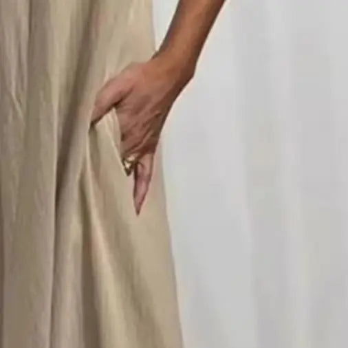 Neapel™ Maxikleid aus leichter Viskose mit Leo-Trägern und lockerem Fall