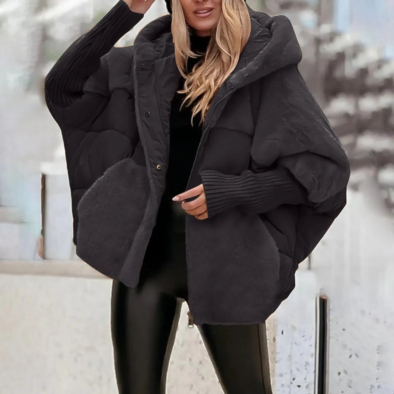 Berlin™ Jacke mit hochwertiger Puffer- und Plüsch-Verarbeitung / Anspruchsvoller Komfort für Damen mit Präsenz!