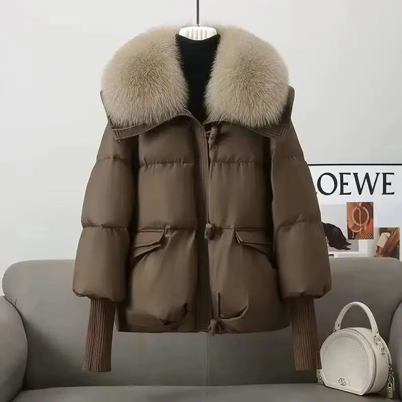 Arctic Lux™ Premium - PufferJacke mit Luxuriösem Pelzkragen / Maximaler Schutz vor Kälte mit Stil!