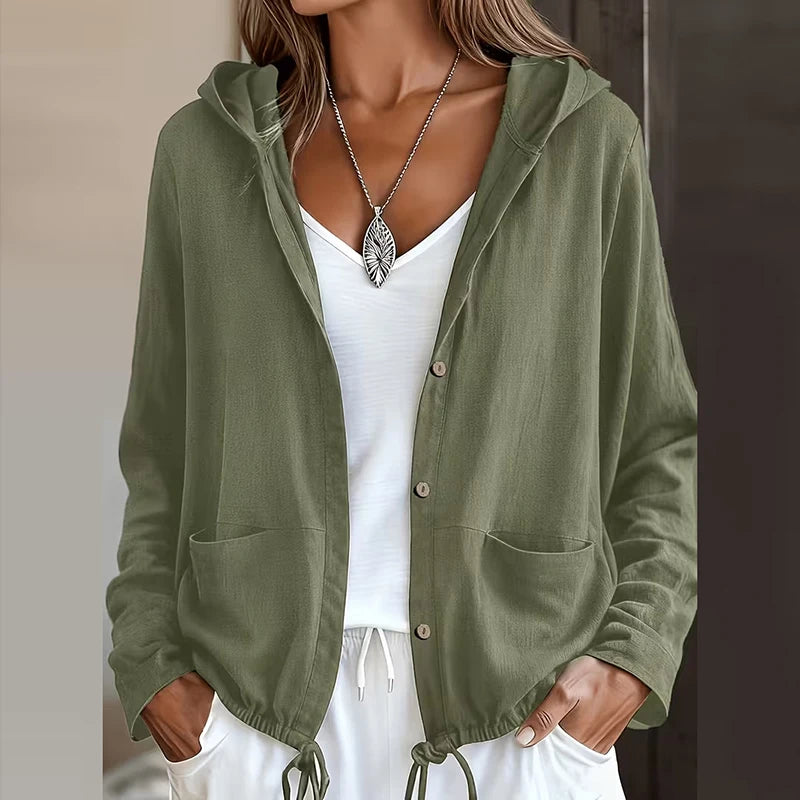 Jacke Lindau™ mit Kapuze und verstellbarem Saum mit Kordelzug