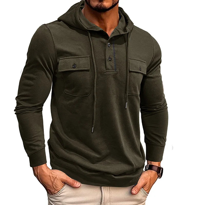 Westbrook™ Hoodie Mit Verstellbarer Kapuze und Fronttaschen