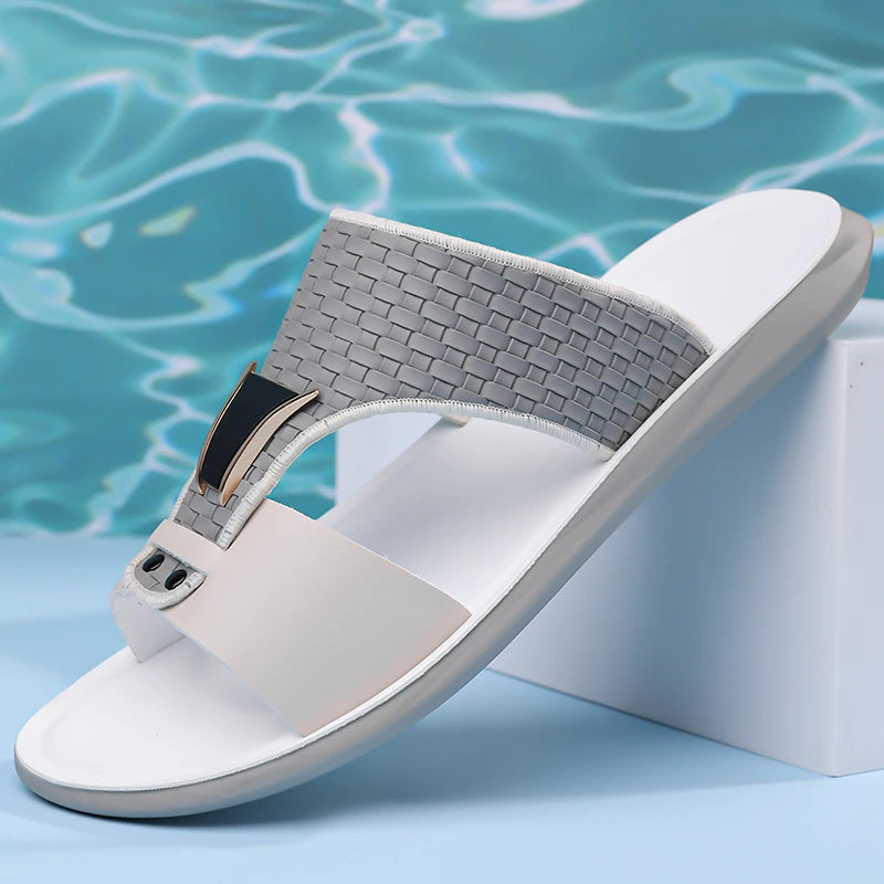 Arkon™ Sandalen Mit Geflochtenem Finish Und Premium-Design