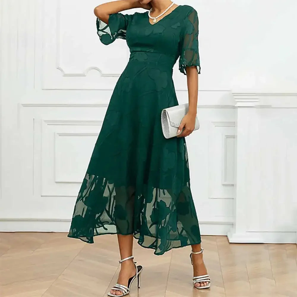 Celira™ Kleid mit Raffiniertem Floral-Design