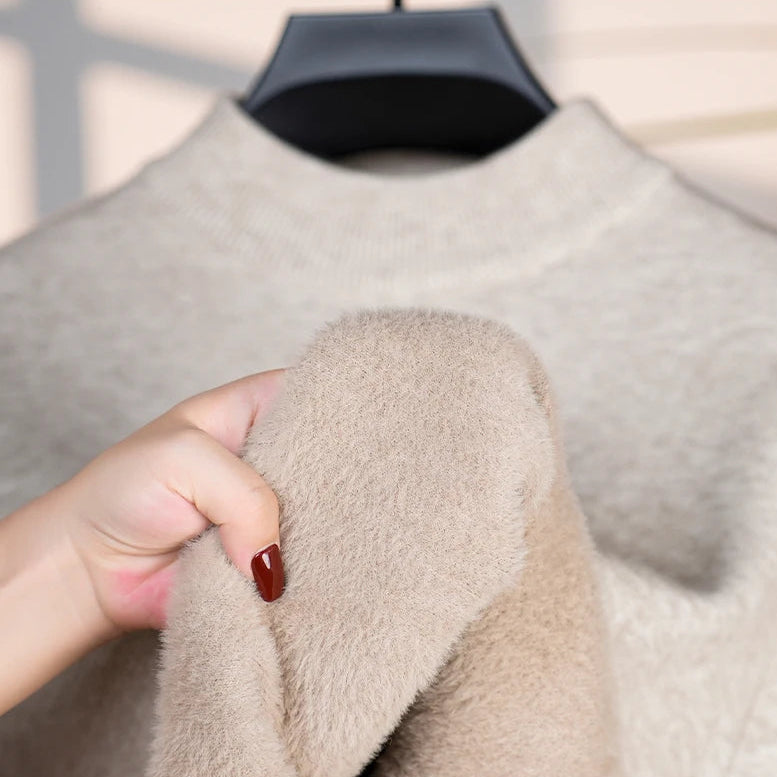 Everest™ Pullover mit hochwertigem Fleecefutter und hohem Kragen / Raffinierte Wärme mit maximalem Komfort, selbst an den kältesten Tagen!
