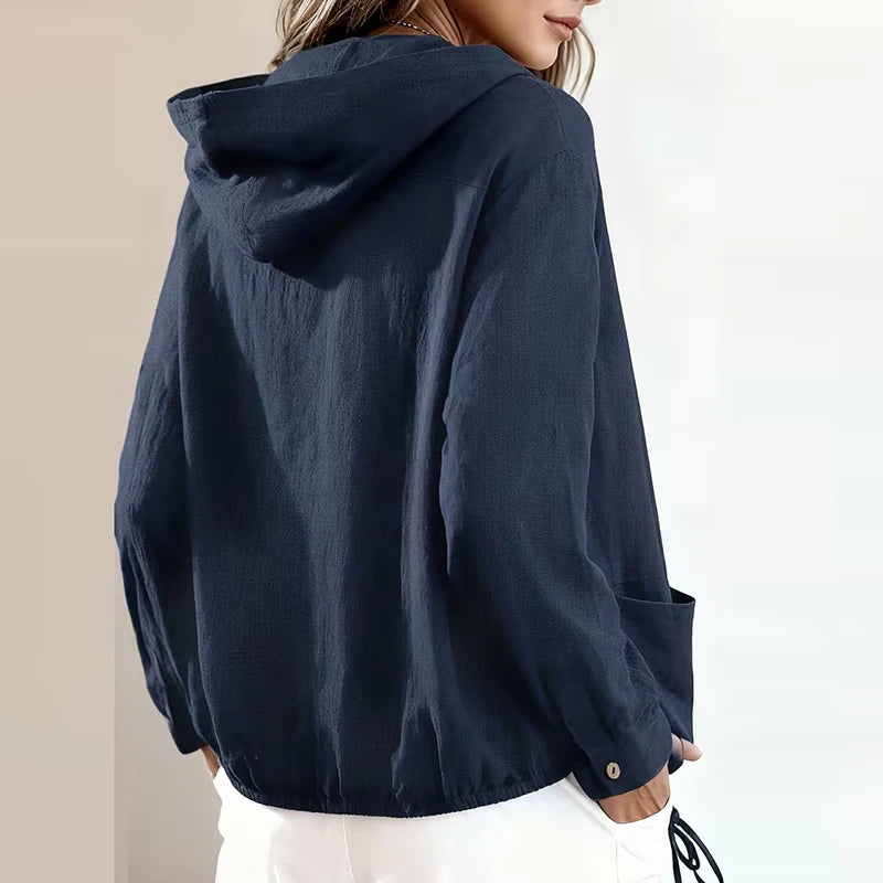 Jacke Lindau™ mit Kapuze und verstellbarem Saum mit Kordelzug
