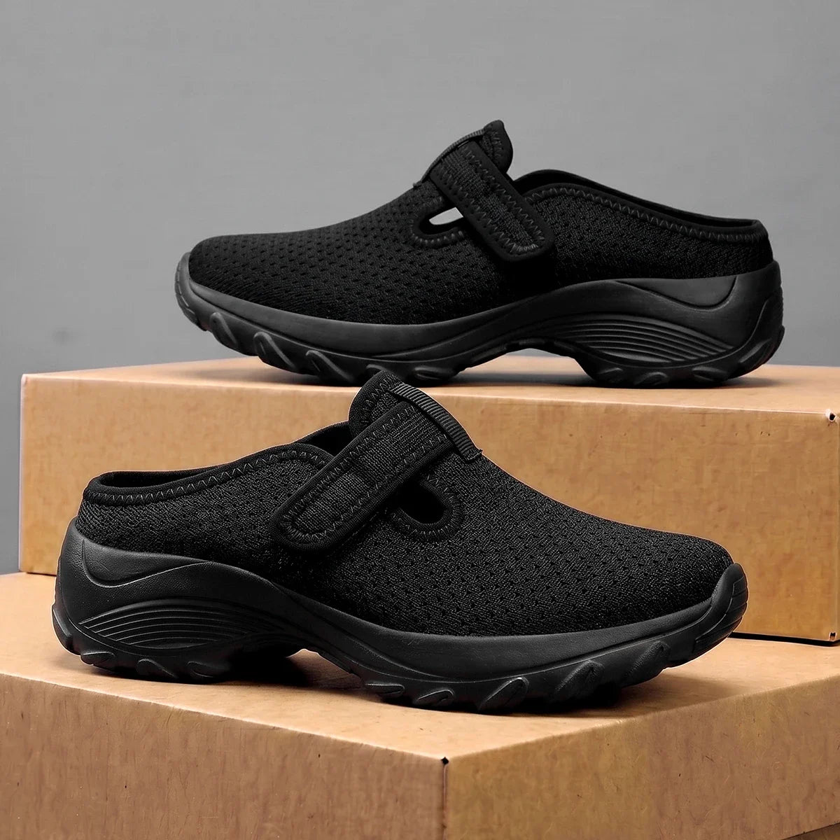 Mule-Sneaker Virela™ mit Atmungsaktivem Mesh-Obermaterial und Anatomischer Sportssohle
