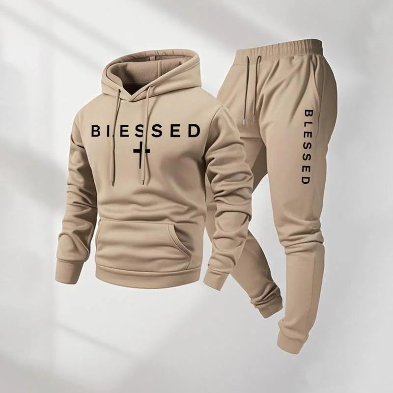 Raban™ Freizeitset mit Kapuzenpullover, Kängurutasche und Jogginghose