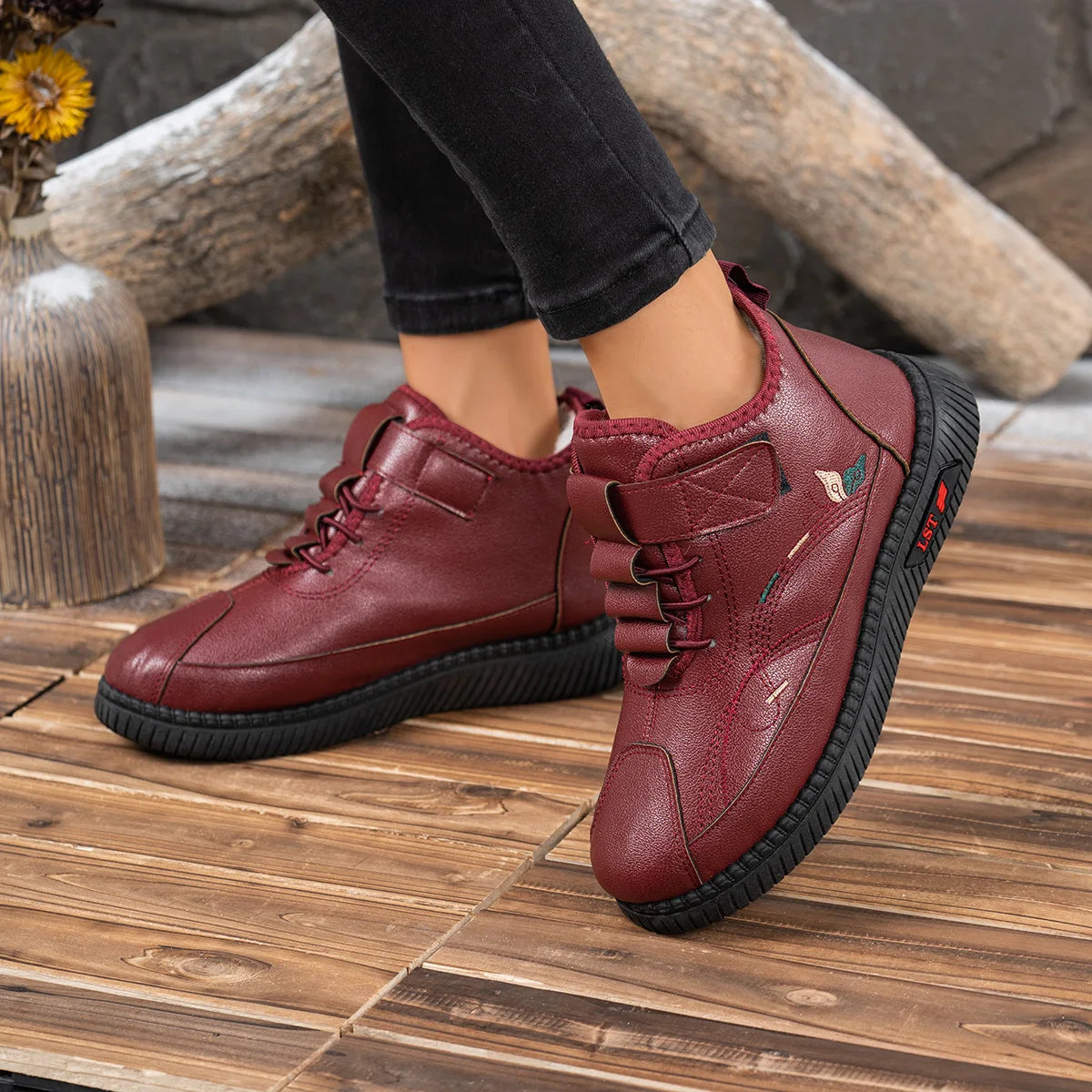 Toscana™ Freizeitstiefel mit Kuscheligem Plüschfutter und Rutschhemmender Sohle