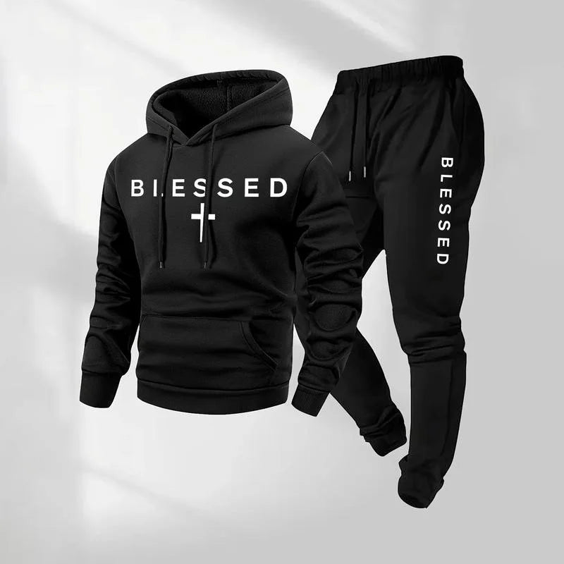 Raban™ Freizeitset mit Kapuzenpullover, Kängurutasche und Jogginghose
