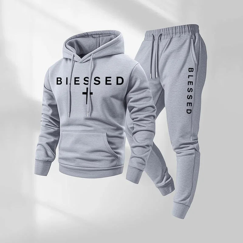 Raban™ Freizeitset mit Kapuzenpullover, Kängurutasche und Jogginghose