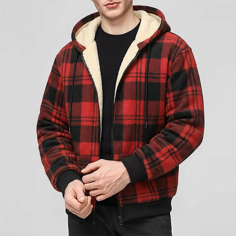 Dalmont™ Karojacke mit Weichem Plüschfutter