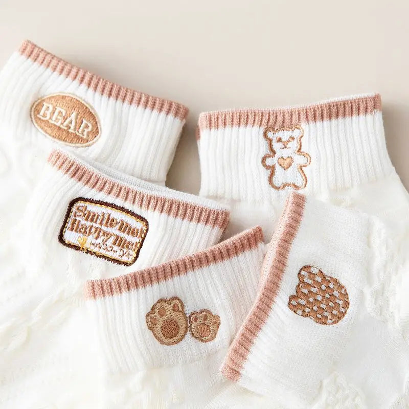 🔥 10 STÜCK ZUM PREIS VON 5 🔥 Aphrodite™ Socken-Set Delicate Touch – Komfort und Eleganz für Ihre Füße, jeden Tag!