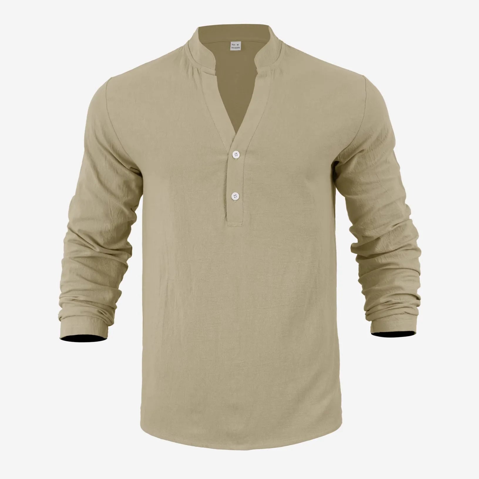 Stephan™ Hemd Aus Baumwoll-Leinen Mit Minimalistischem Design