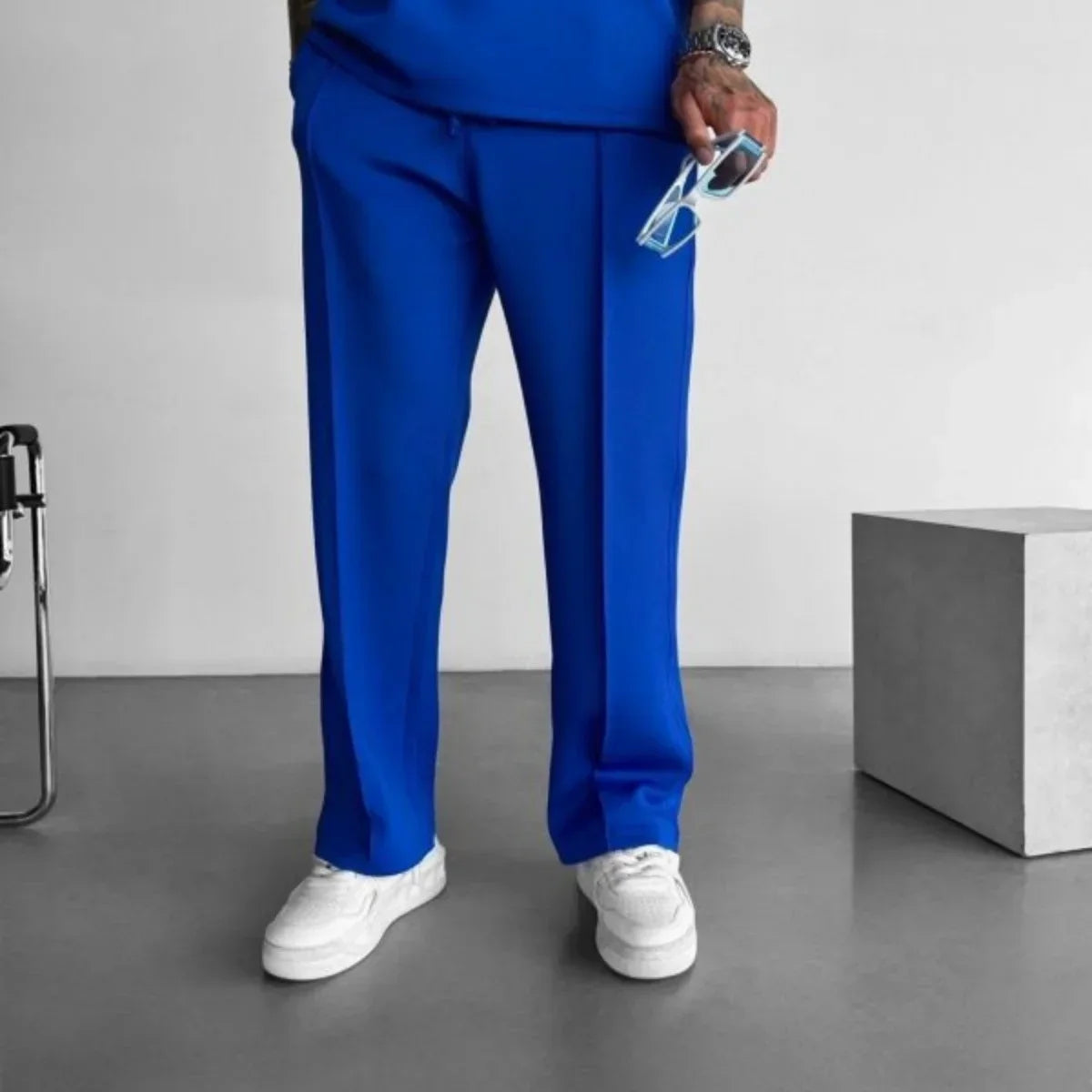 Zurich™ Hose im Maßgeschneiderten Stil mit Lockerer Passform / Das Neue Konzept des Eleganten Herren-Sportstils!