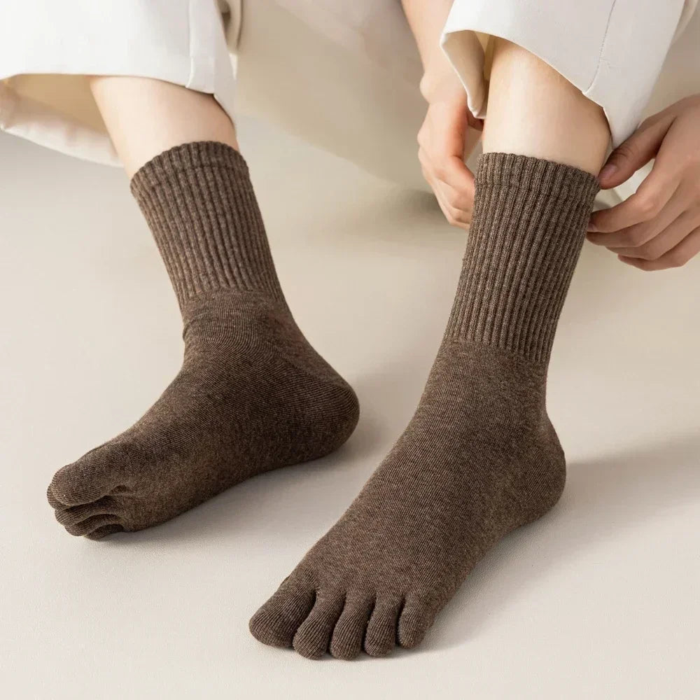 KomfortStep™ Socken mit Separaten Zehen und Warmem Futter / Für Alle, die Warme und Gut Geschützte Füße Wollen!