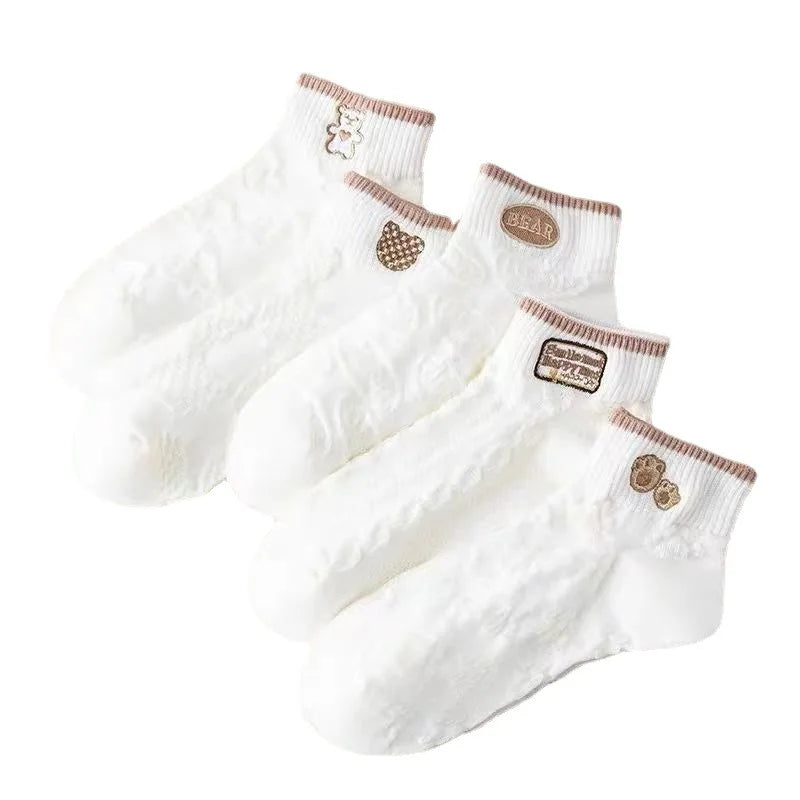 🔥 10 STÜCK ZUM PREIS VON 5 🔥 Aphrodite™ Socken-Set Delicate Touch – Komfort und Eleganz für Ihre Füße, jeden Tag!