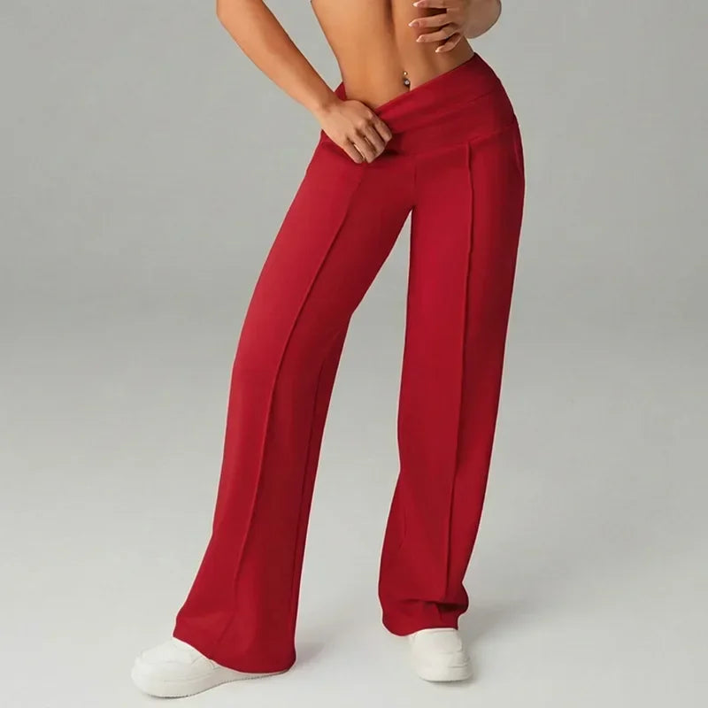 Barcelona™ Damenhose mit hohem, formendem Bund und geradem, lockerem und komfortablem Schnitt