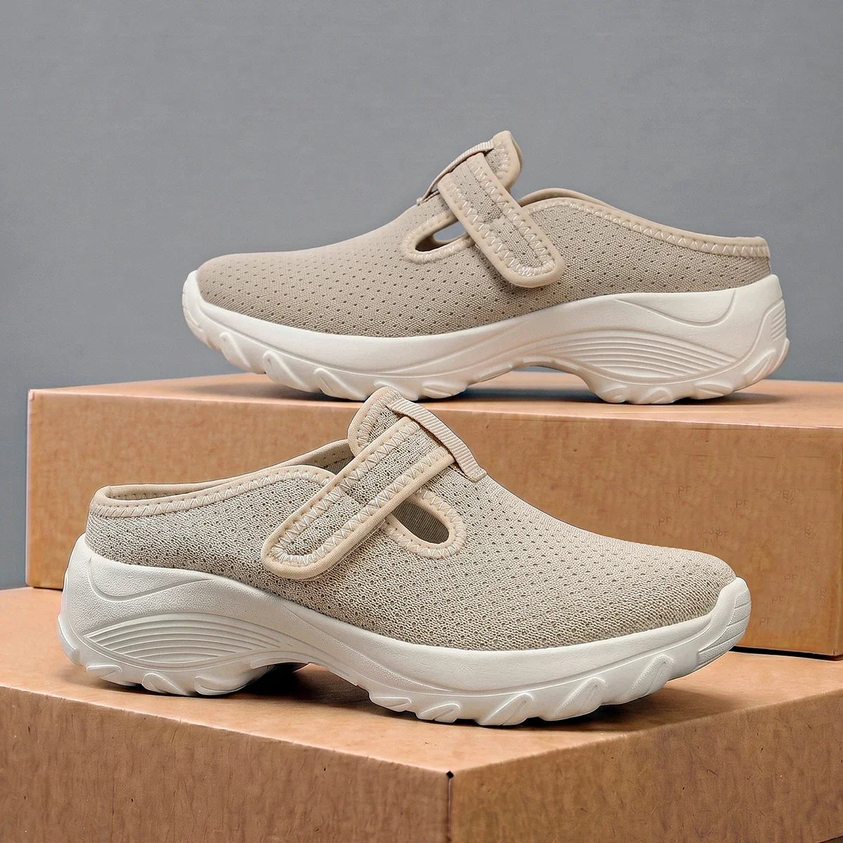 Mule-Sneaker Virela™ mit Atmungsaktivem Mesh-Obermaterial und Anatomischer Sportssohle
