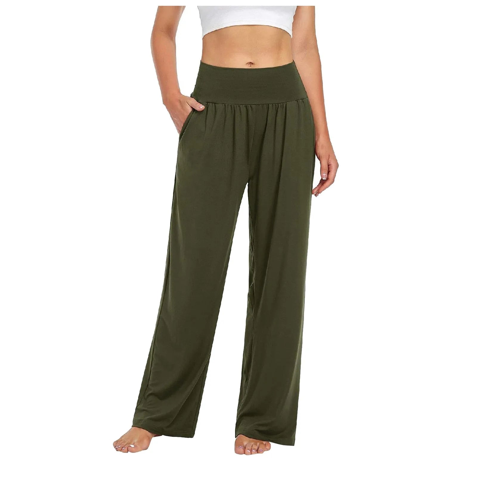 Belle Comfort™ Hose Mit Elastischem Bund und Weiter Pantalon-Passform