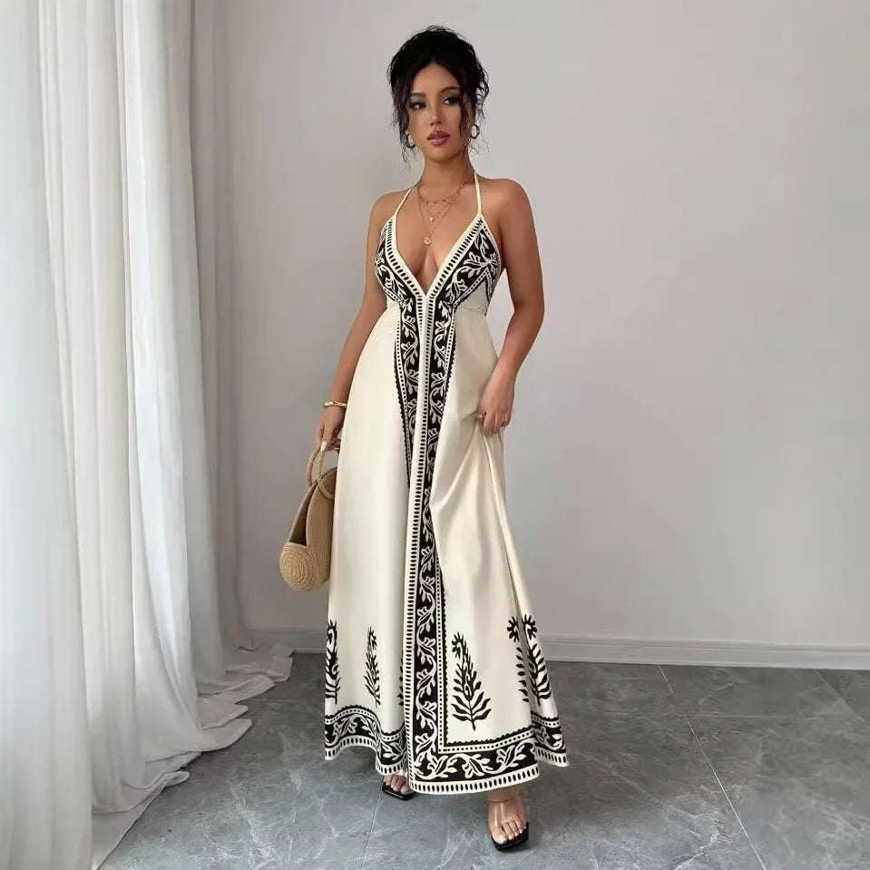 Bellamara™-Kleid mit Weitem Schnitt und Mediterranem Stil