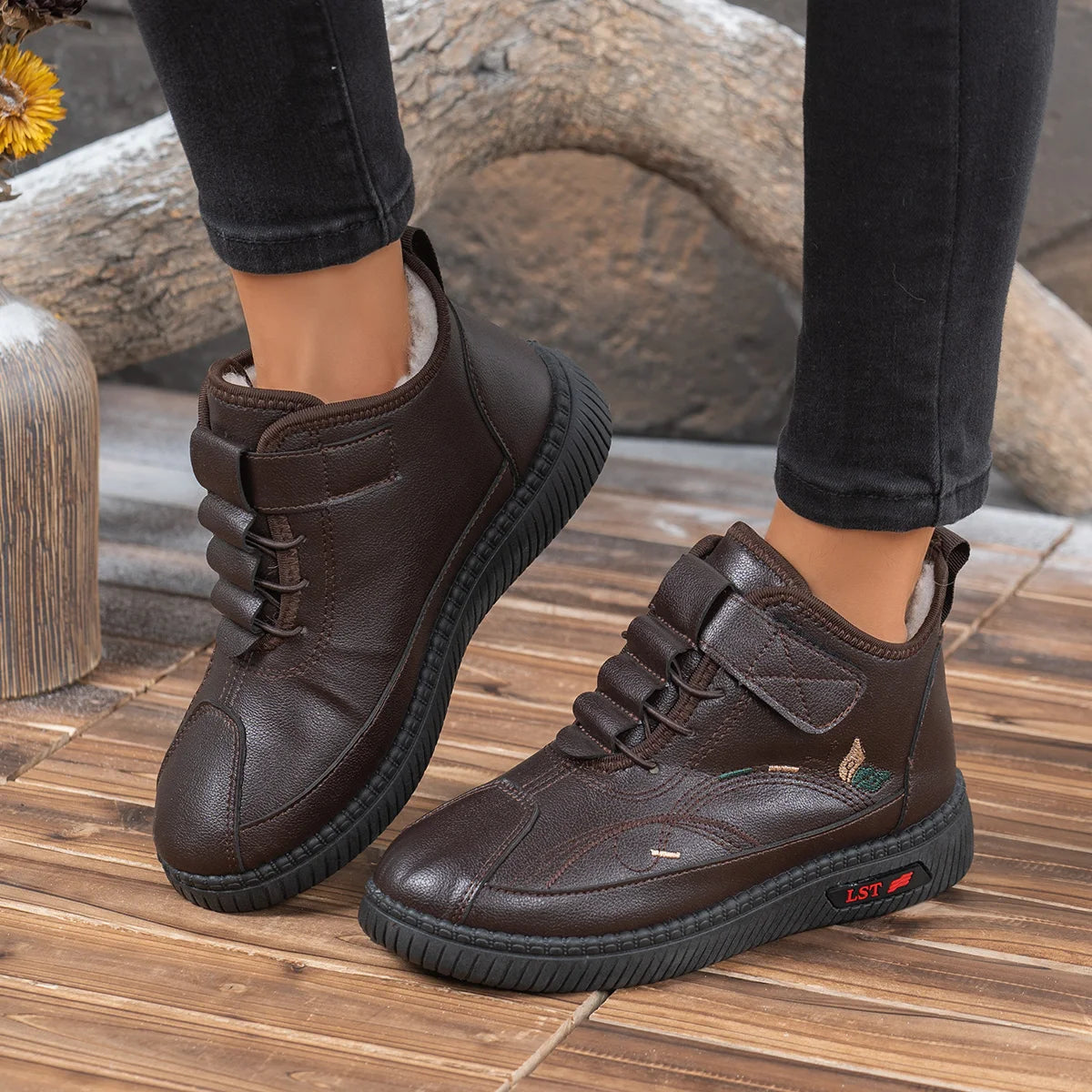 Toscana™ Freizeitstiefel mit Kuscheligem Plüschfutter und Rutschhemmender Sohle