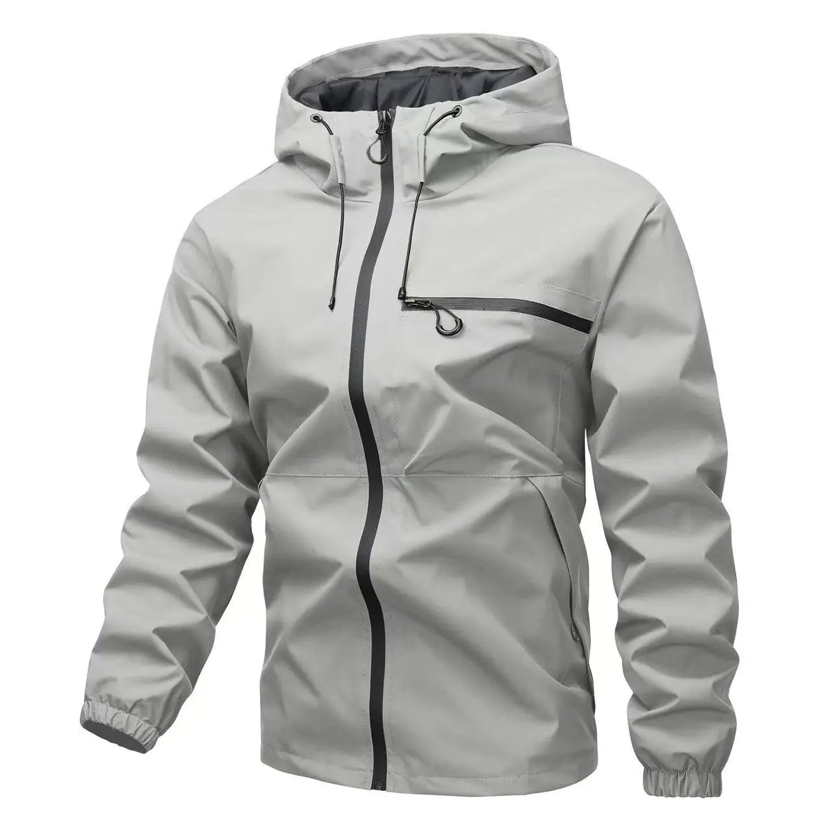 Wasserdichte Jacke Aldric™ mit Verstellbarer Kapuze und Windschutz