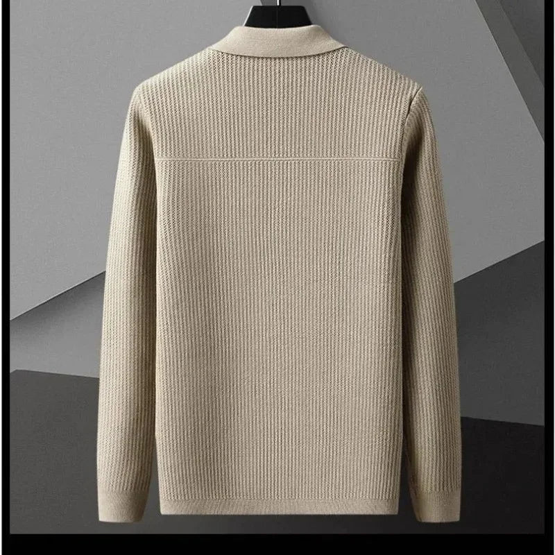 Nolan™ Strickjacke aus Strukturiertem Strick mit Hochwertiger Verarbeitung / Lässige Eleganz für Kühlere Tage!