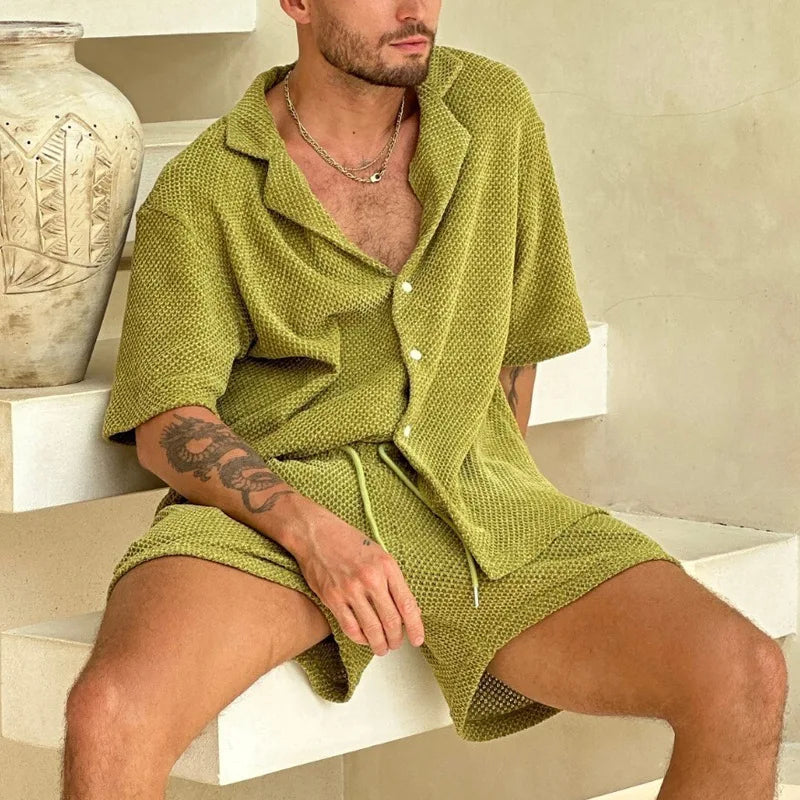 Hampton™ Premium-Strickset mit Resortkragen