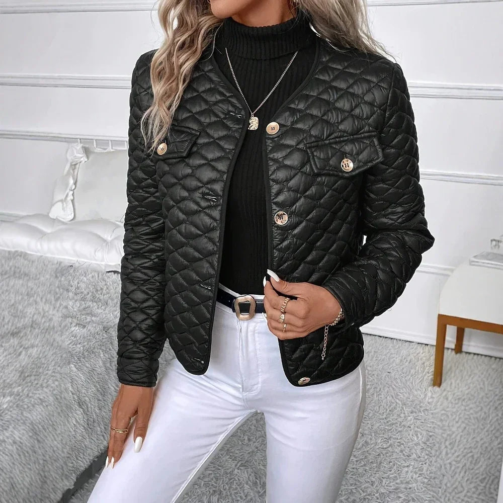 Signatur-Chic™ Jacke aus Hochwertigem Matelassé